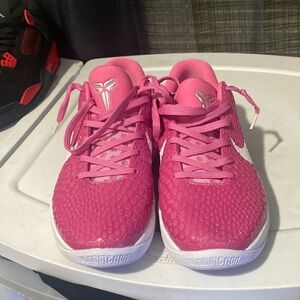 Think Pink kobe 6’s